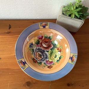 Noritaki Morimura Lusterware Nut Dish